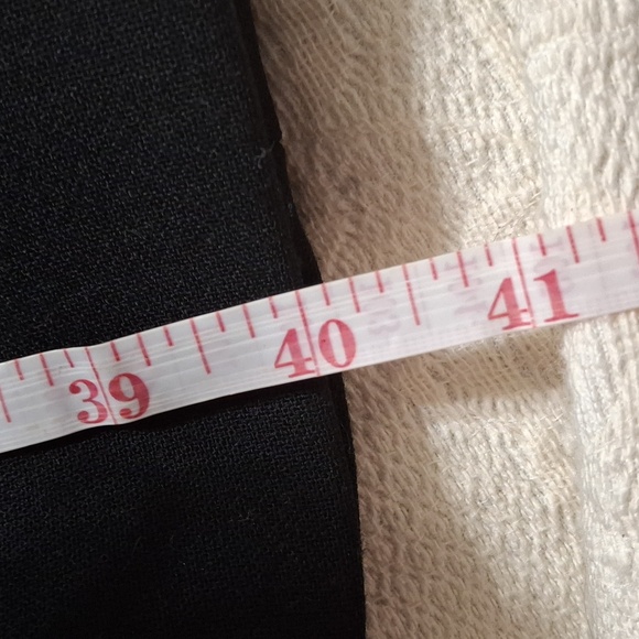 Talbots 8 women's ruffle neck black evening dress (Rox003) - Picture 5 of 6